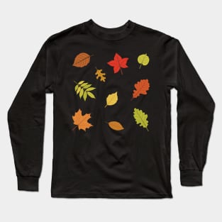 Fall Leaves Long Sleeve T-Shirt